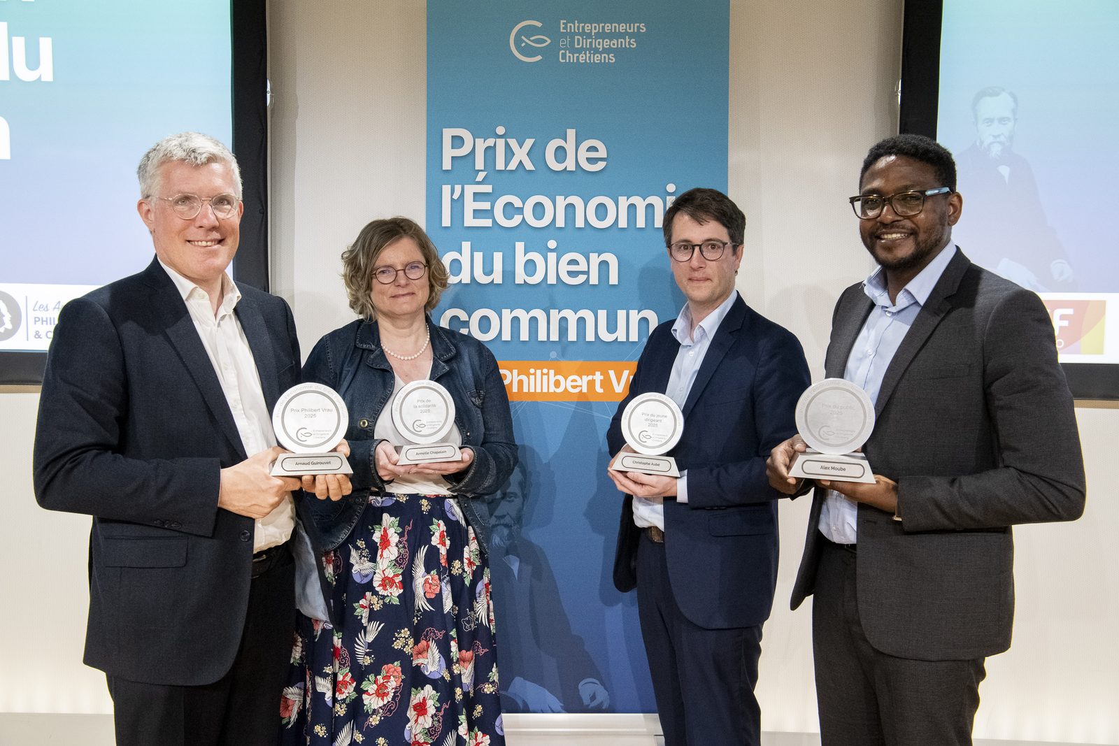 Les lauréats du Prix de l'économie du bien commun
